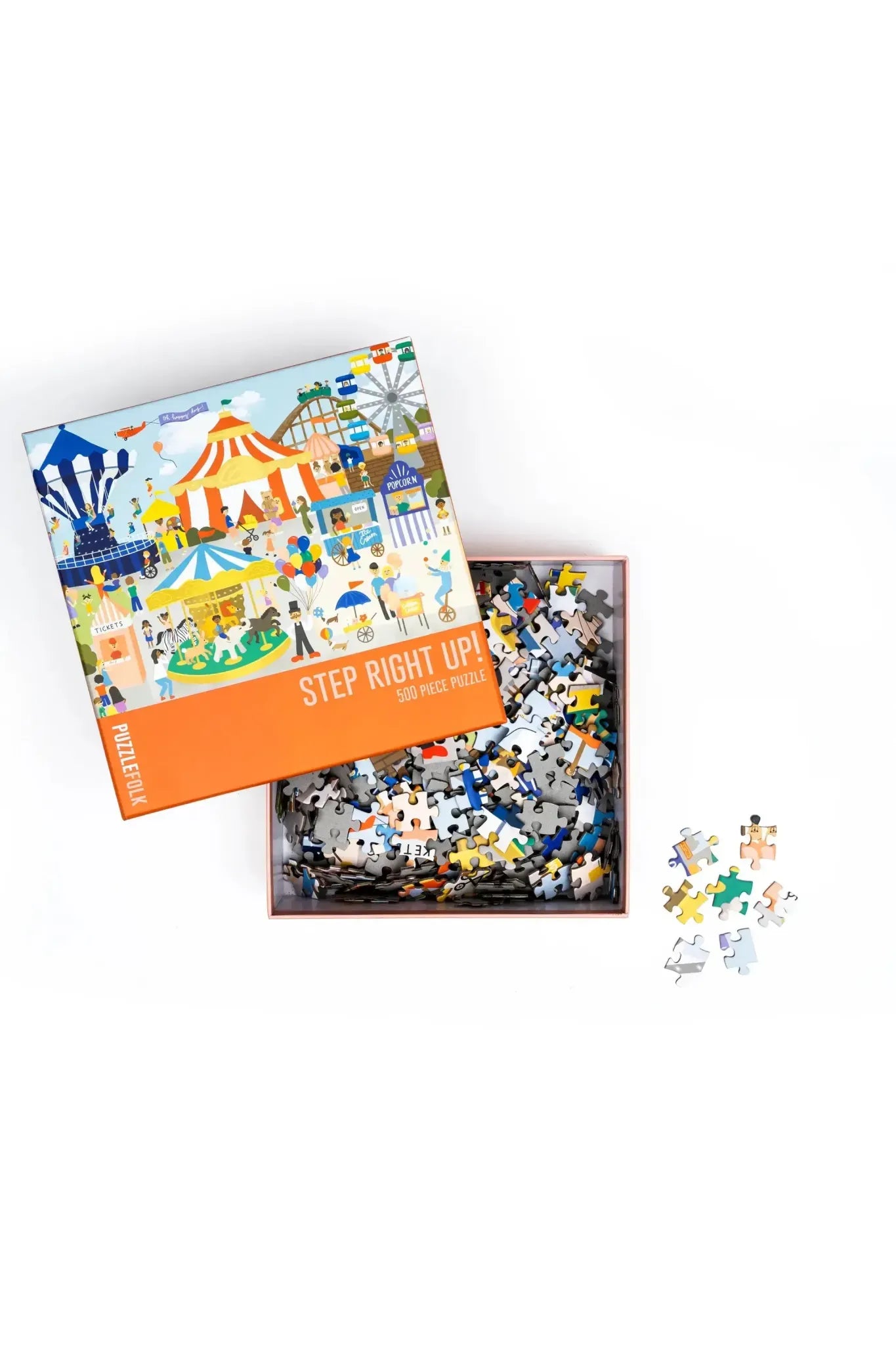 Step Right Up! 500 Piece Circus Puzzle - Keepsake