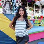 Striped & Structured Top - Keepsake