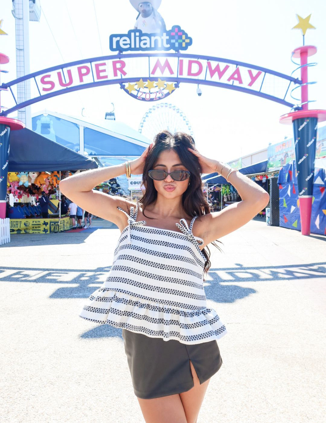 Striped & Structured Top - Keepsake