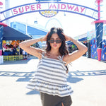 Striped & Structured Top - Keepsake