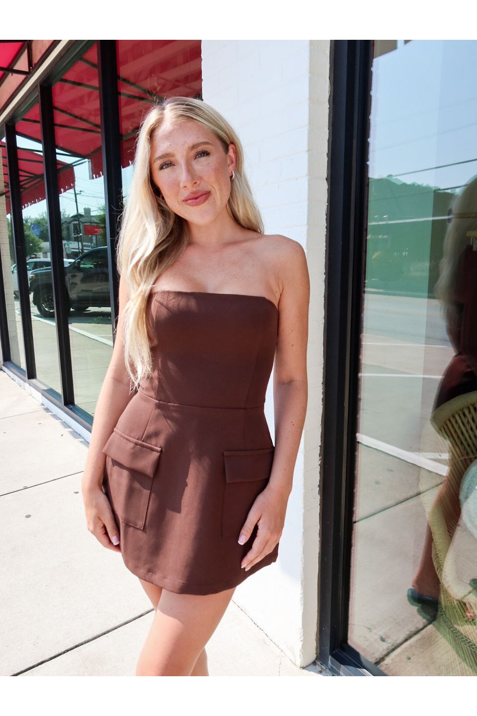 Strut In Style Romper - Brown (PREORDER) - Keepsake