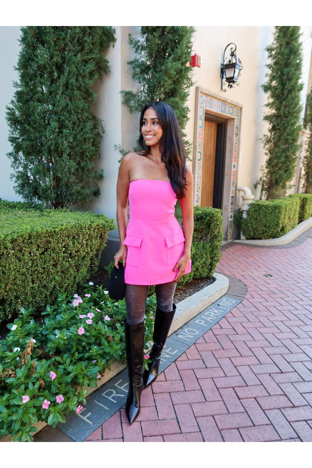 Strut In Style Romper - Pink - Keepsake