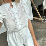 Sugarfield Lace Romper - Keepsake