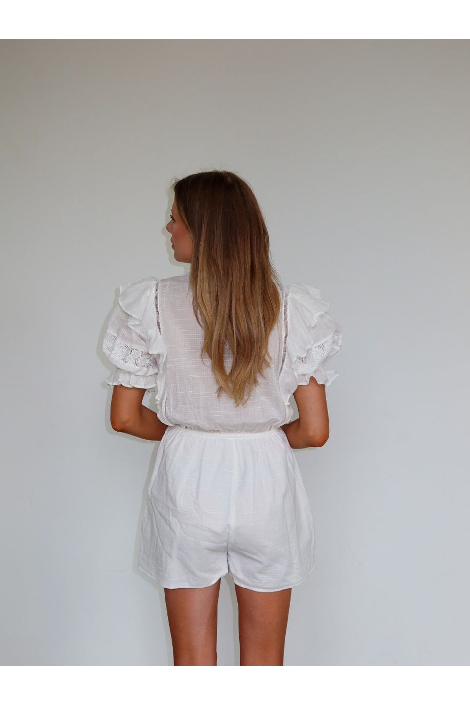 Sugarfield Lace Romper - Keepsake