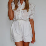 Sugarfield Lace Romper - Keepsake