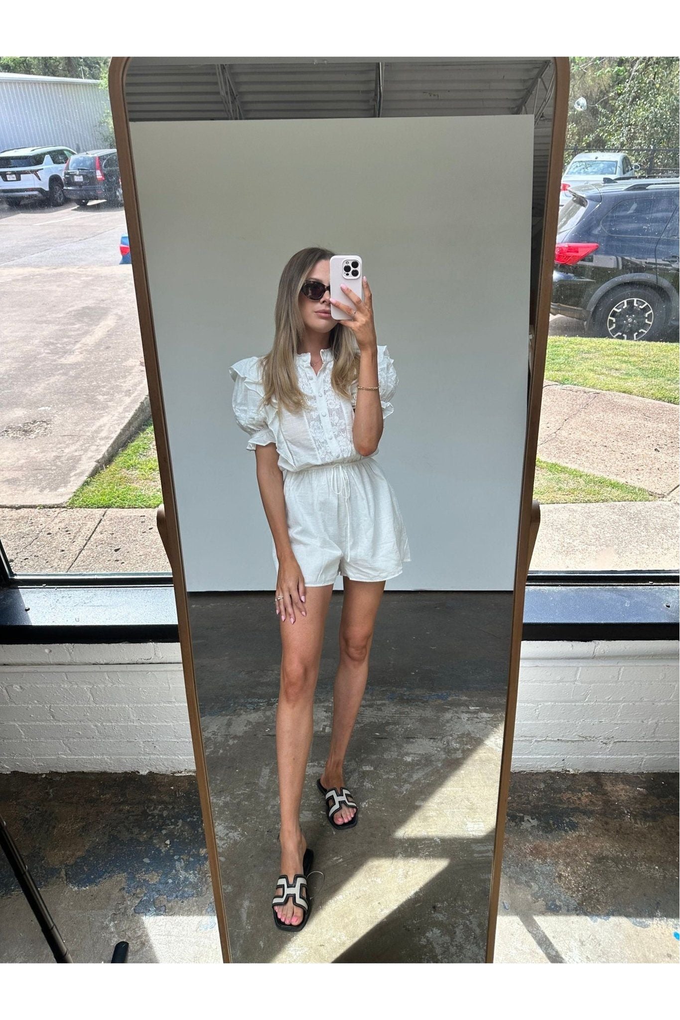 Sugarfield Lace Romper - Keepsake