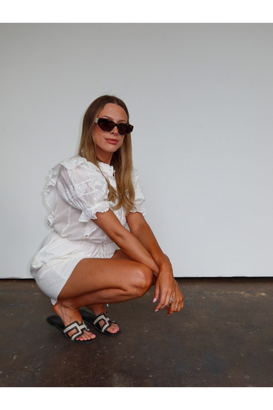 Sugarfield Lace Romper - Keepsake