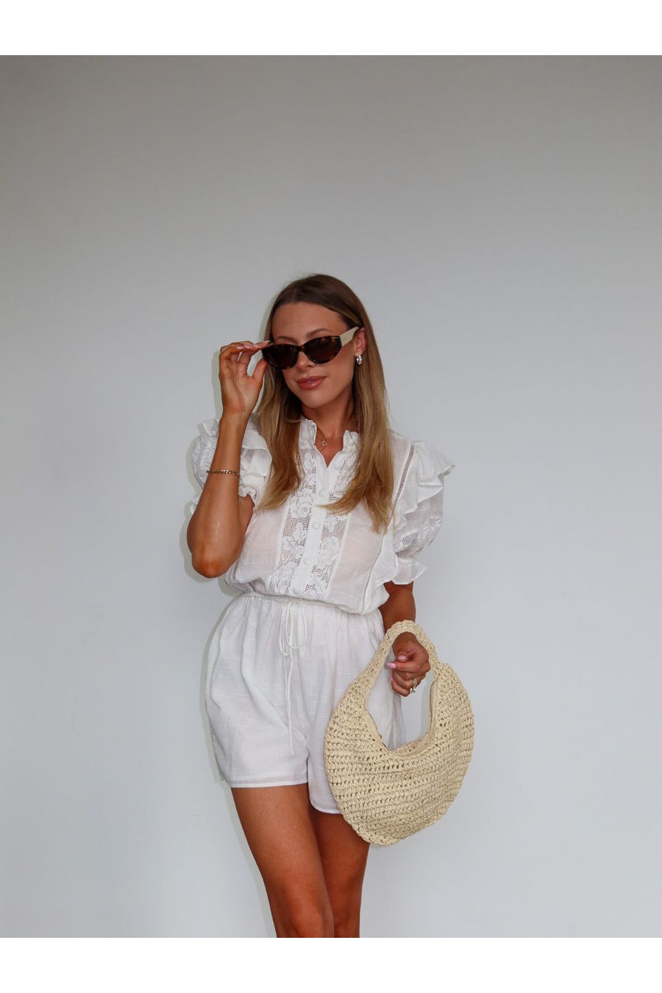 Sugarfield Lace Romper - Keepsake