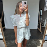 Sugarfield Lace Romper - Keepsake