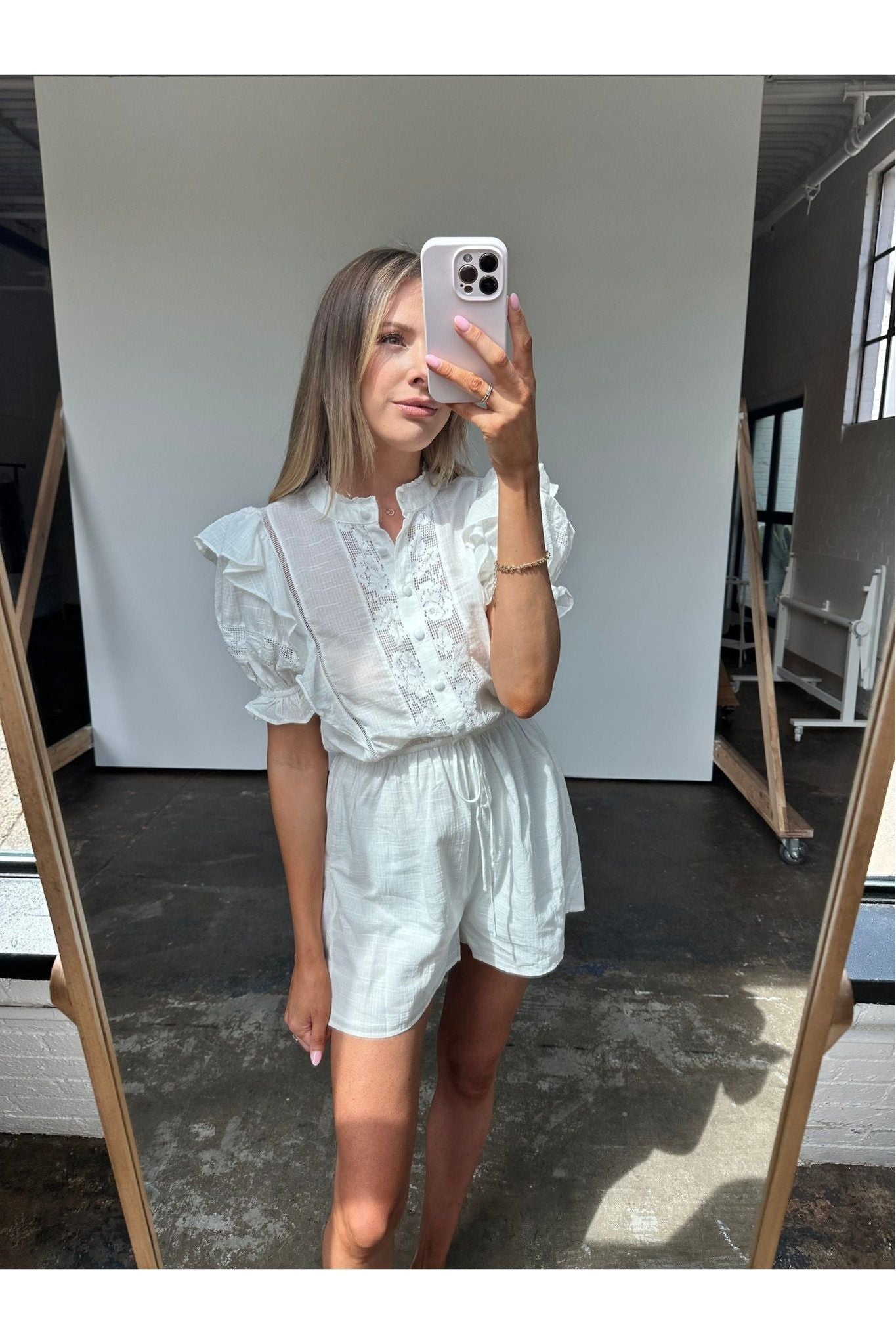 Sugarfield Lace Romper - Keepsake