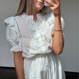 Sugarfield Lace Romper - Keepsake