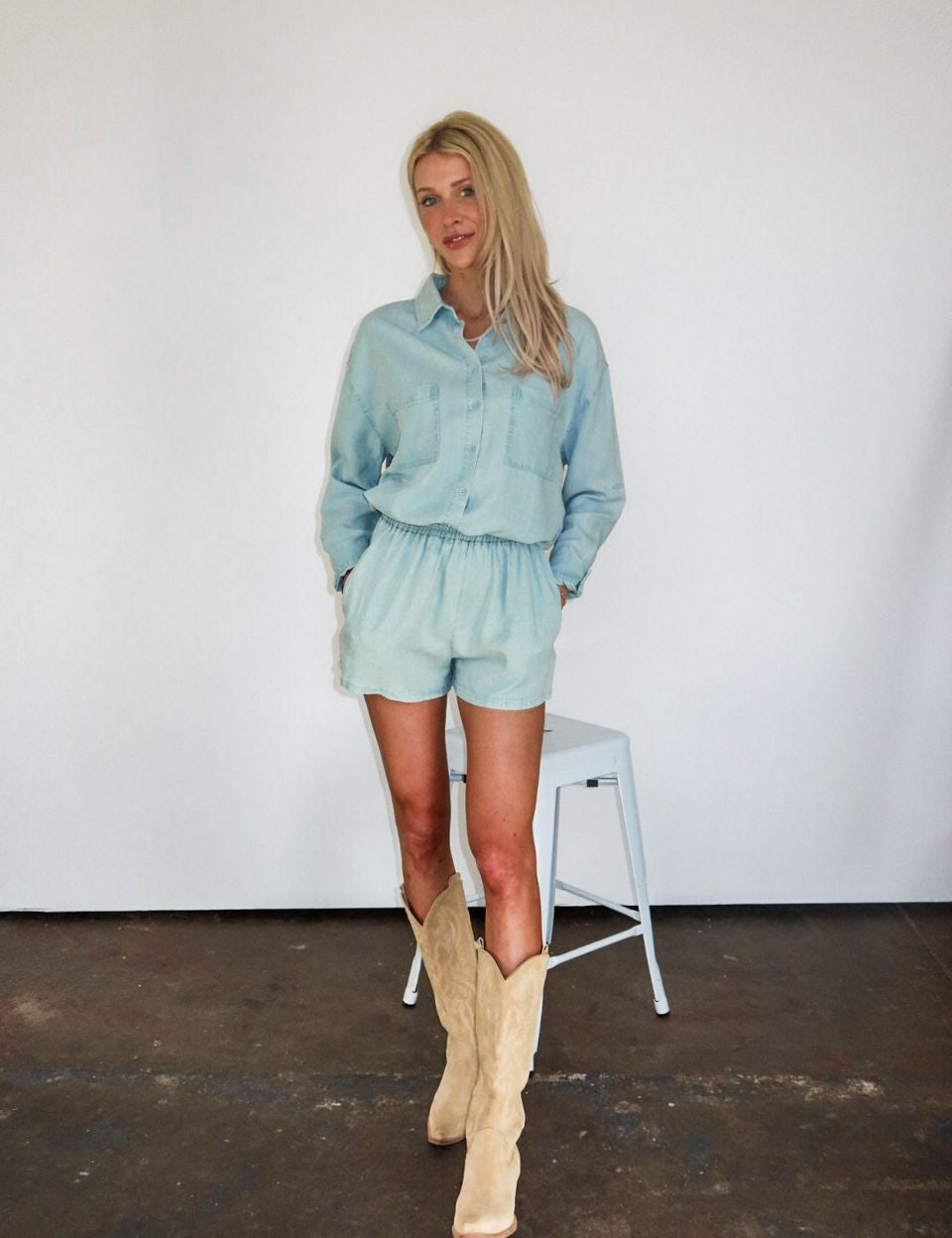 Sunday Stroll Tencel Shorts - Keepsake