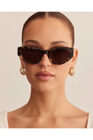 The Alba Sunglasses - Toffee Tort/Bisque/Pecan - Keepsake