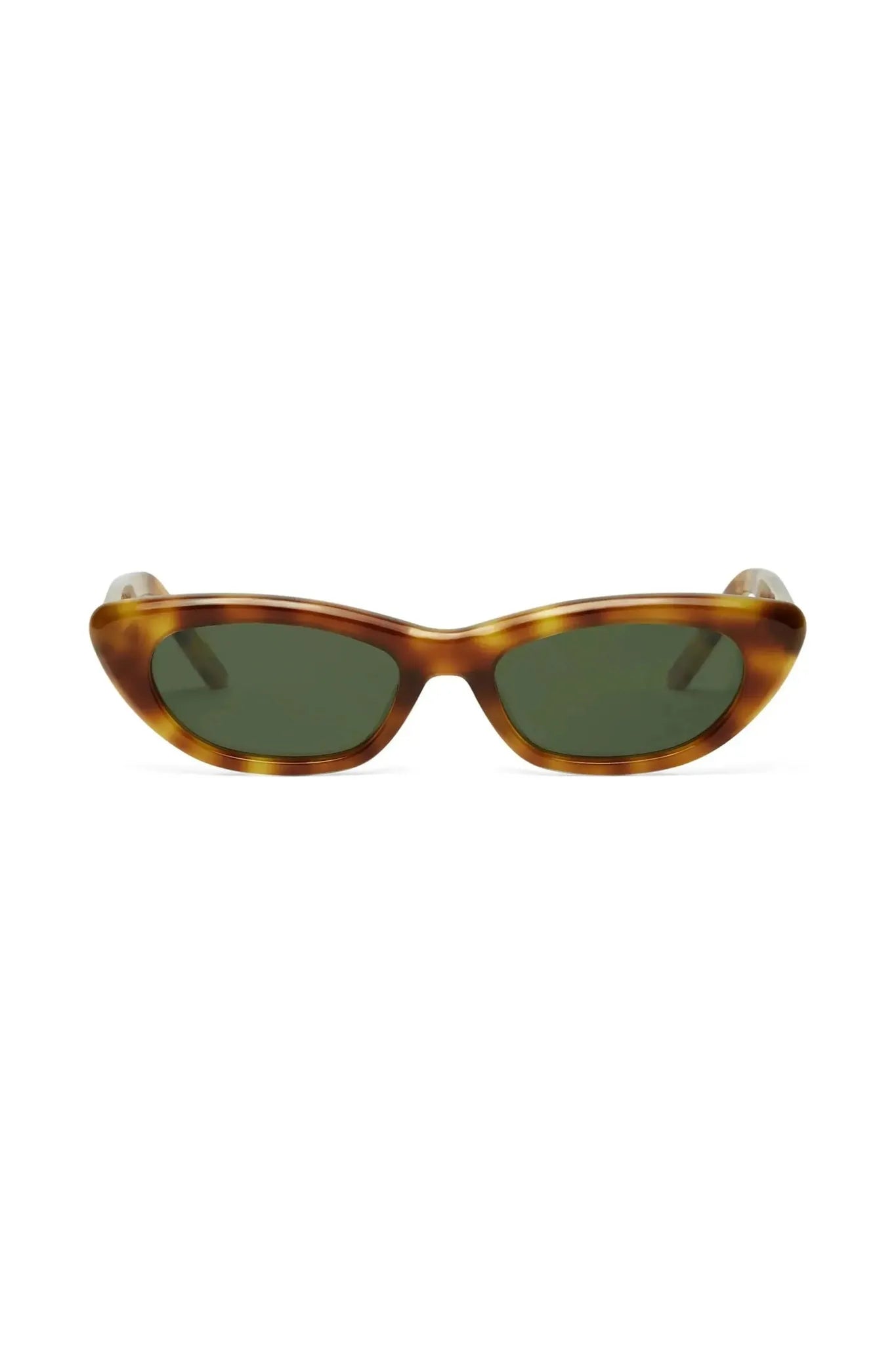 The Caroline Sunglasses - Hazel Tort - Green - Keepsake