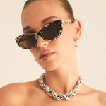 The Estella Sunglasses - Blonde Tort/Chocolate - Keepsake