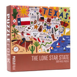 The Lone Star State 500 Piece Texas Puzzle - Keepsake