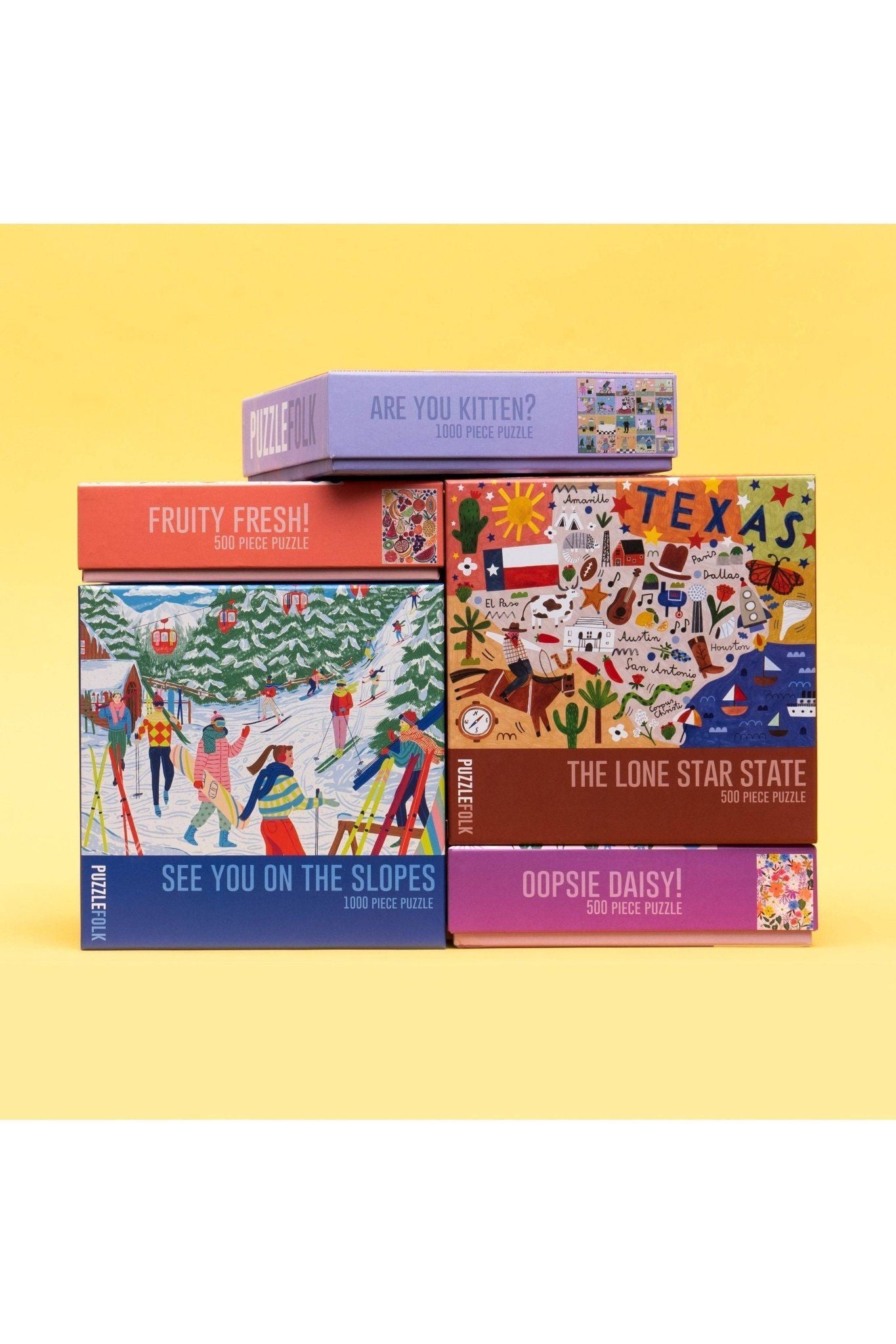The Lone Star State 500 Piece Texas Puzzle - Keepsake