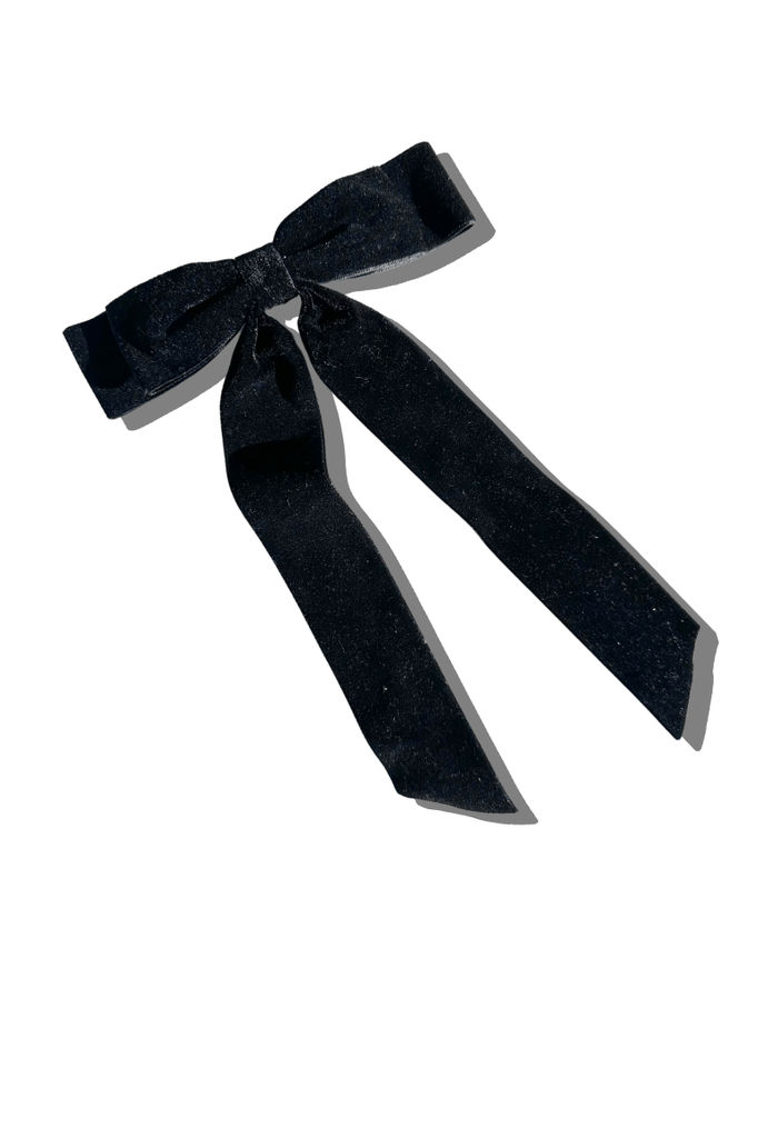 The Perfect Velvet Bow Barrette - Keepsake