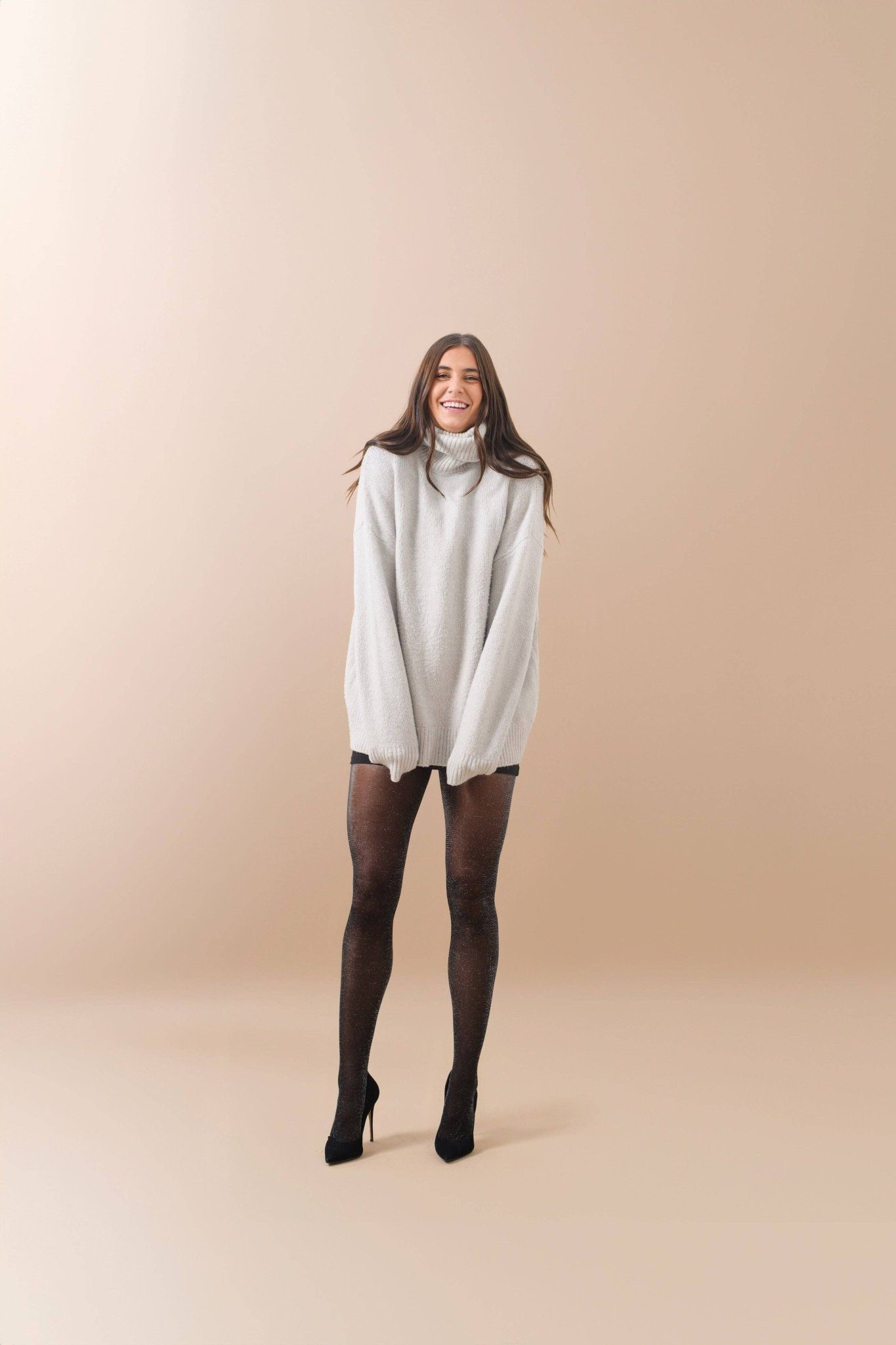 Tights - Silver Shimmer - Keepsake