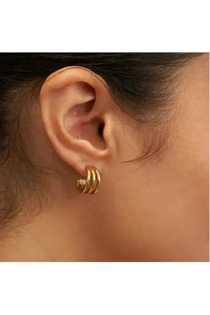 Triple Mini Hoops - Keepsake