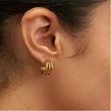 Triple Mini Hoops - Keepsake