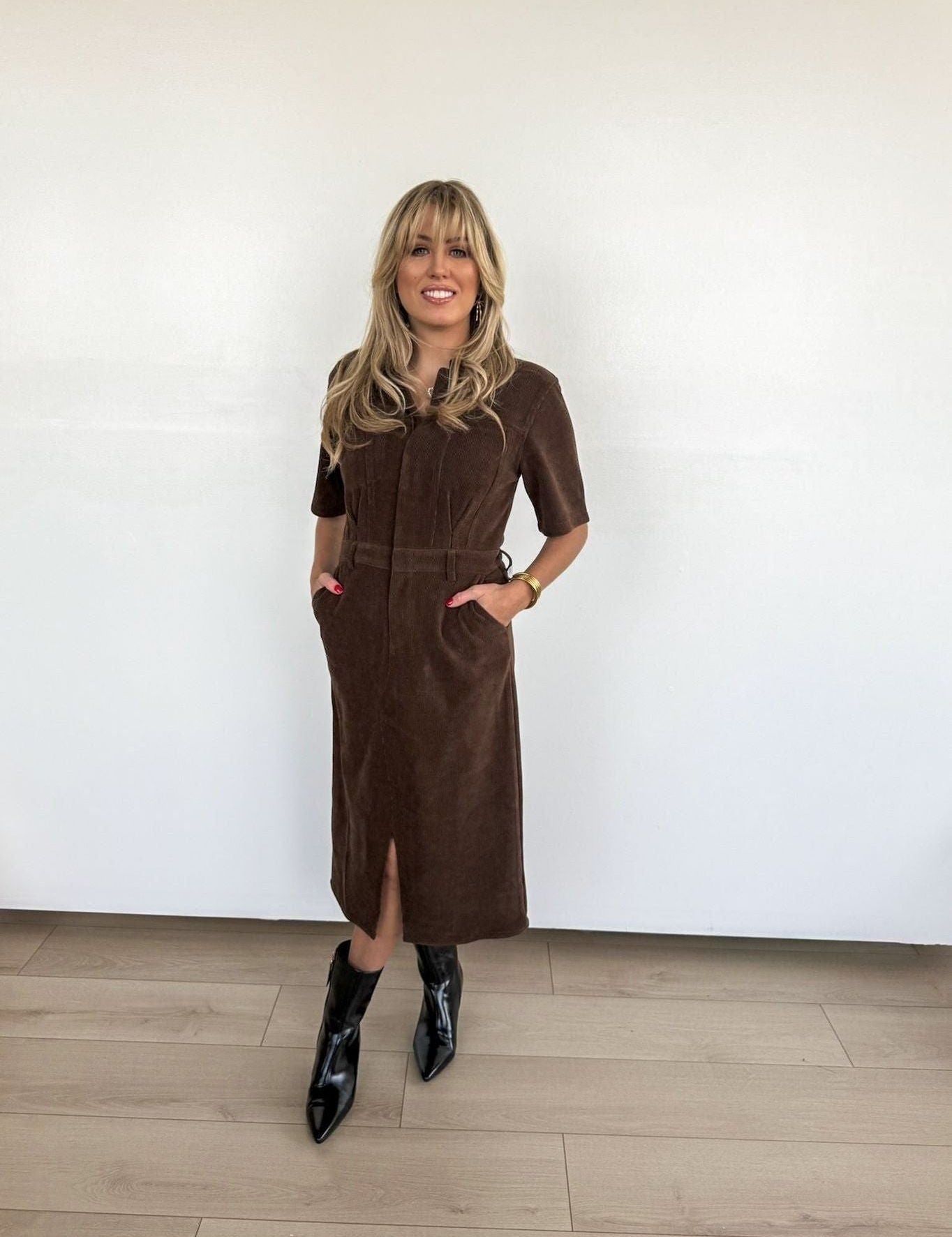 Velvet Canyon Cord Dress - Keepsake