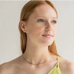 Waterproof Gold Micro Herringbone Necklace - Keepsake