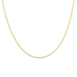Waterproof Gold Micro Herringbone Necklace - Keepsake