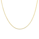 Waterproof Gold Micro Herringbone Necklace - Keepsake