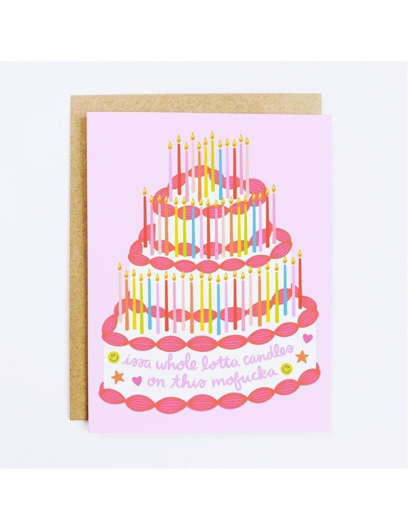 Whole Lotta Candles Birthday Card - Keepsake