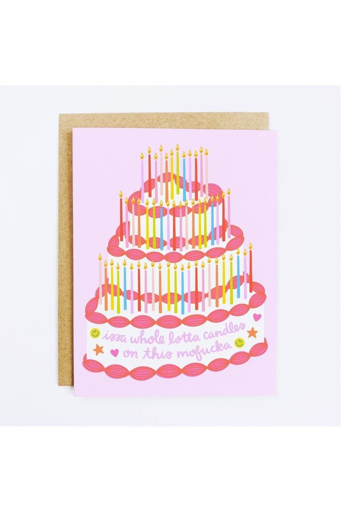 Whole Lotta Candles Birthday Card - Keepsake
