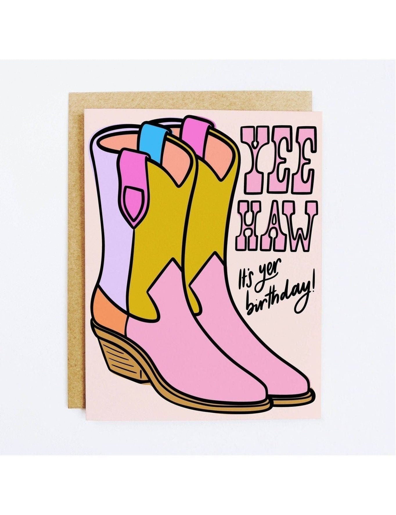Yee Haw It's Yer Birthday Card - Keepsake