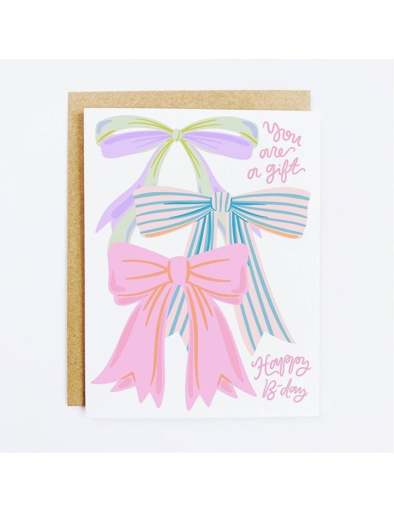 You Are A Gift Bow Birthday Card - Keepsake
