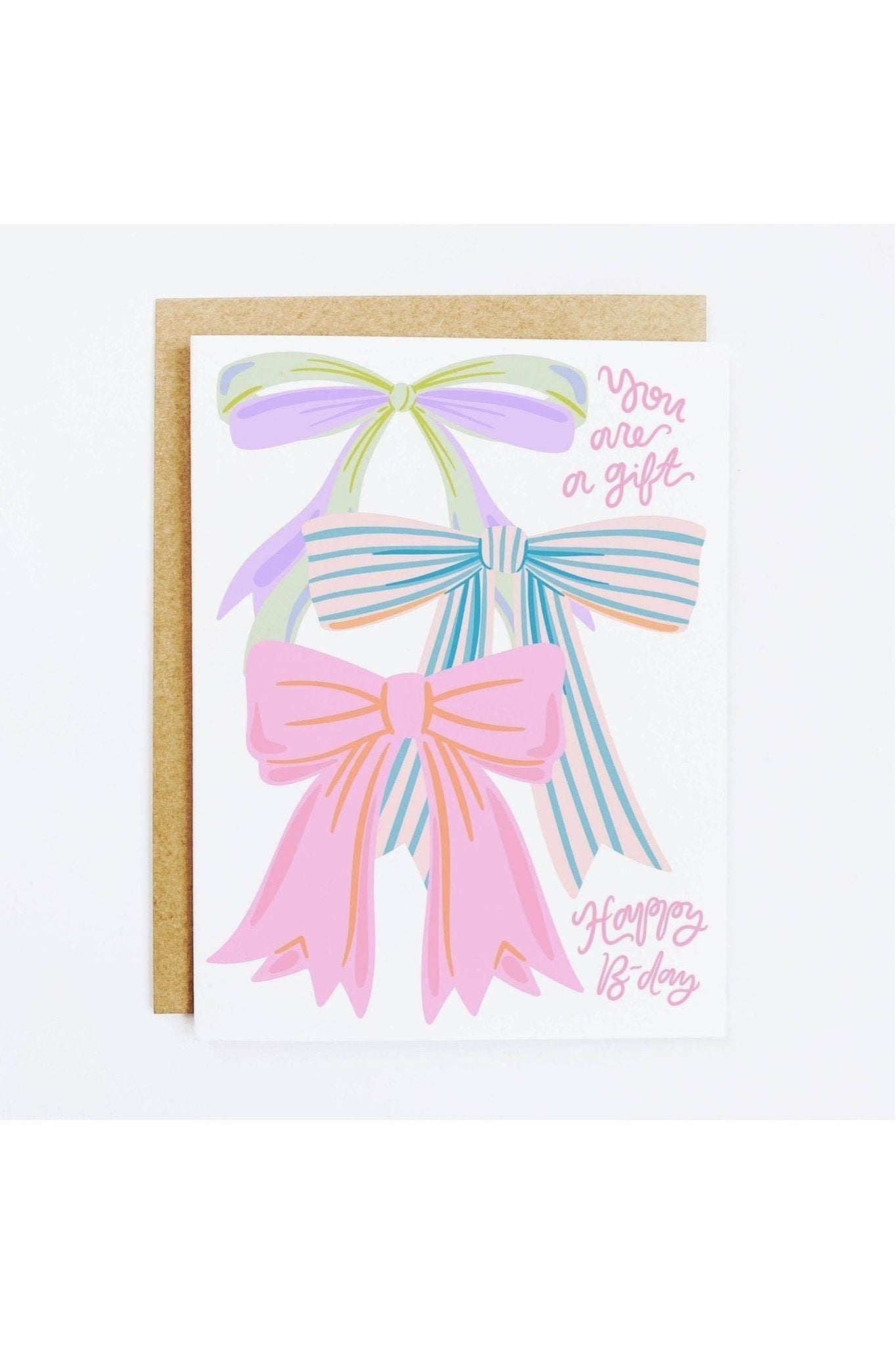 You Are A Gift Bow Birthday Card - Keepsake