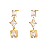 Catherine Studs Clear - Keepsake