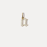 Gothic Letter Initial Necklace - Keepsake