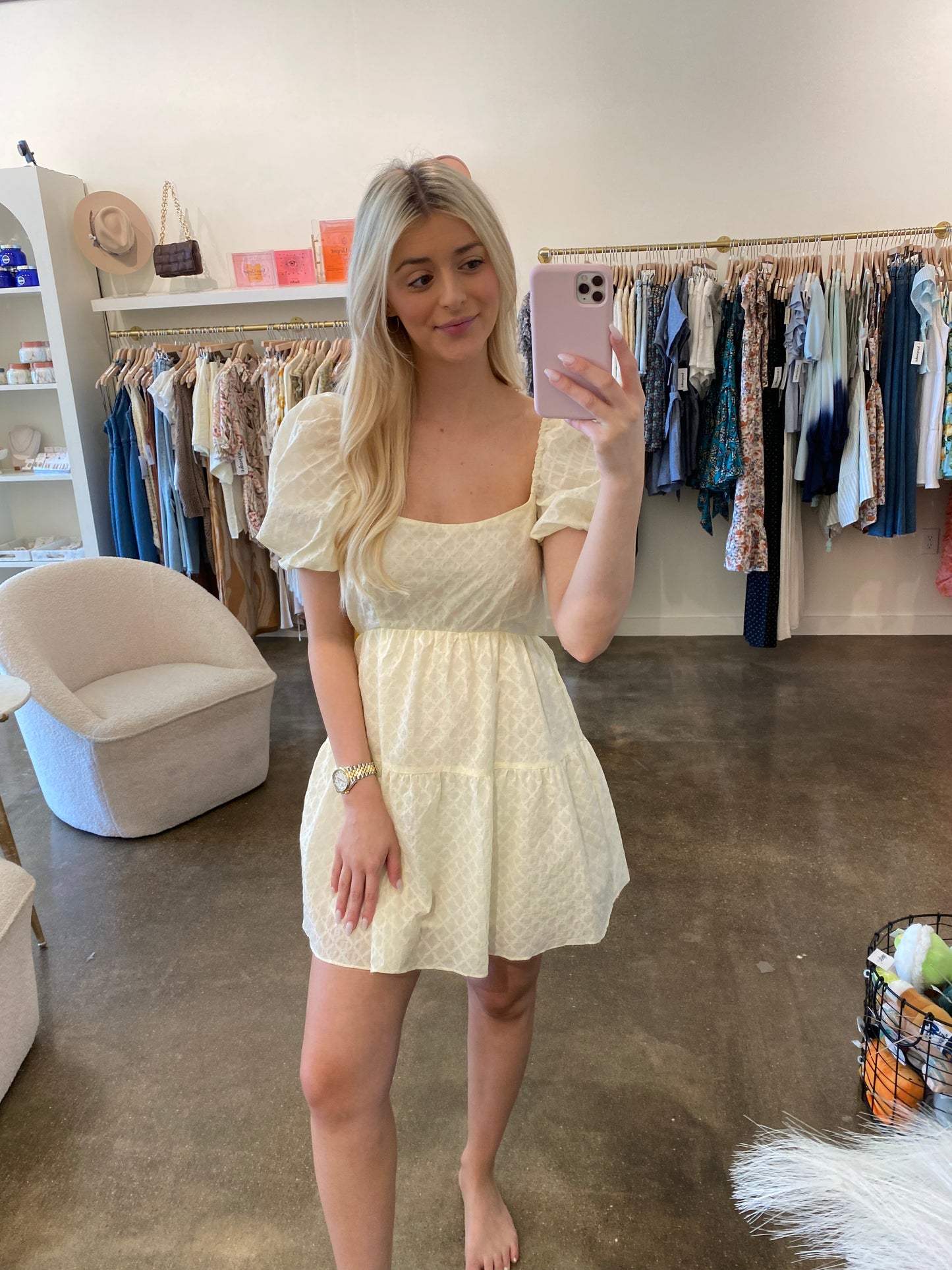 Lucy Tiered Mini Dress