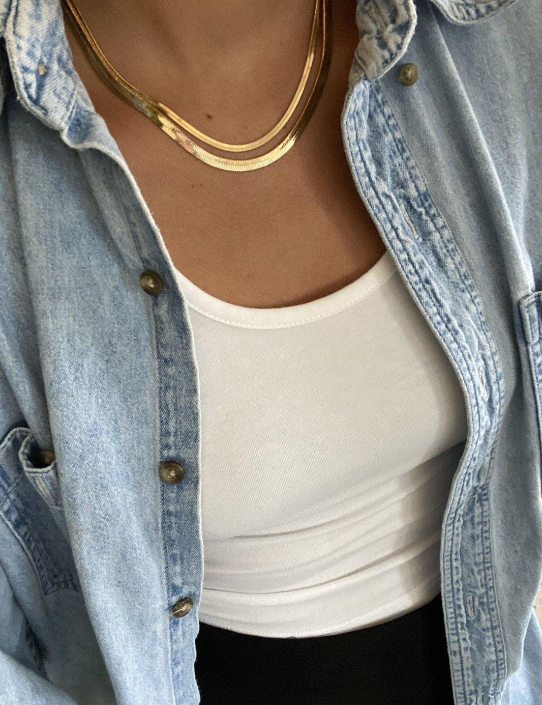 Skinny Monte Carlo Necklace - Bracha - Keepsake