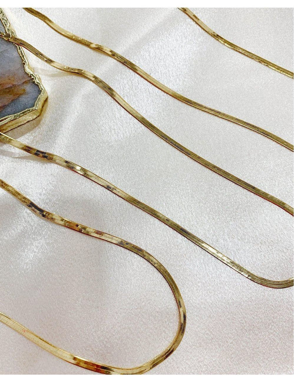 Skinny Monte Carlo Necklace - Bracha - Keepsake