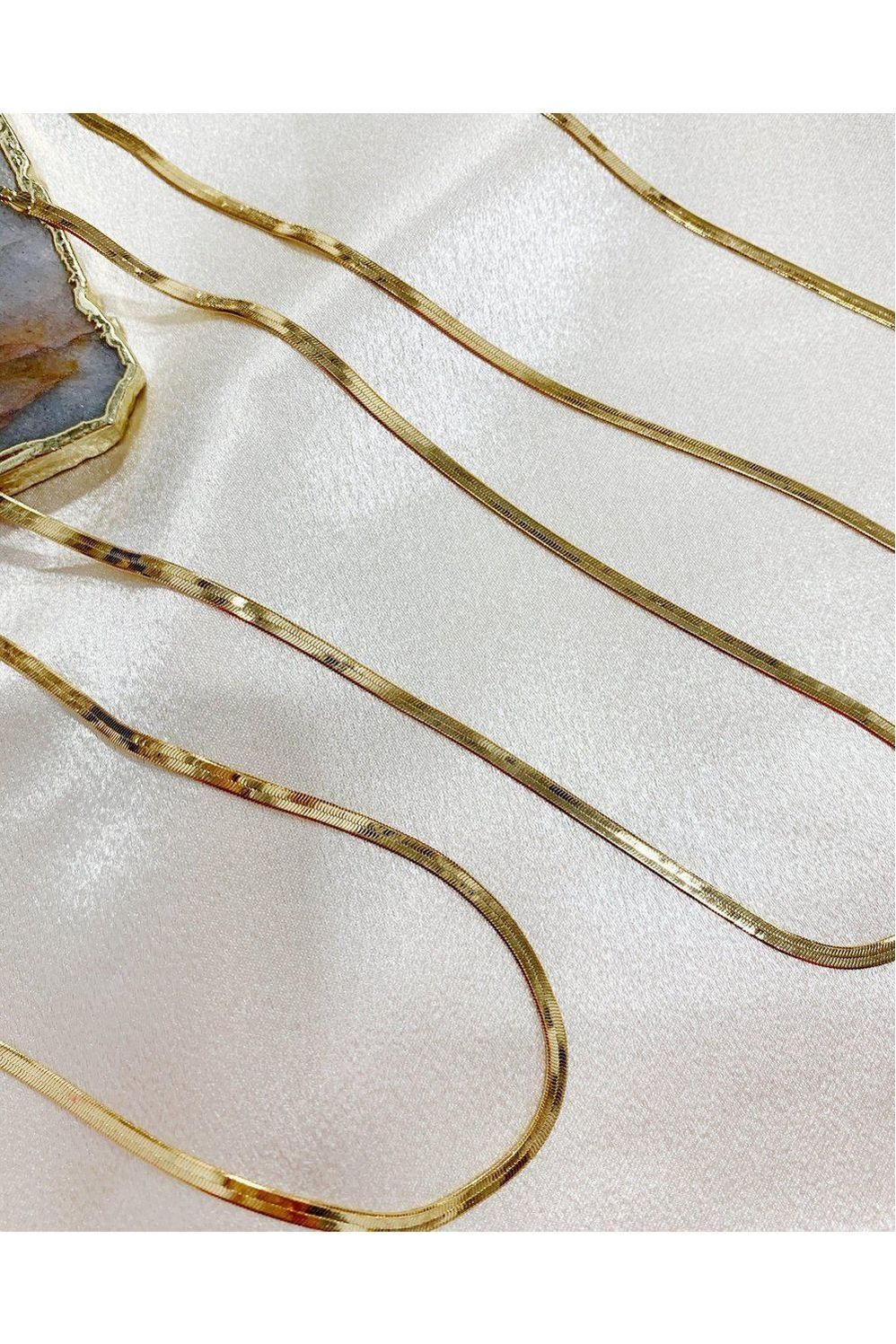 Skinny Monte Carlo Necklace - Bracha - Keepsake